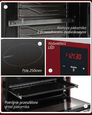 Indukcyjno-elektryczna kuchnia wolnostojąca Vestfrost VC-993WNPIBR.2